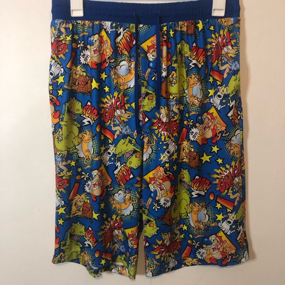 Nickelodeon Nick toons pajama shorts sz XXL